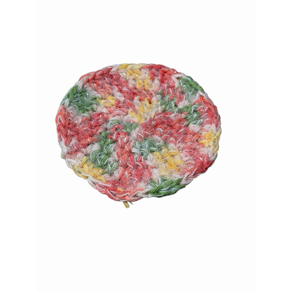 New Handmade Crochet Dish Scrubby 5 inch